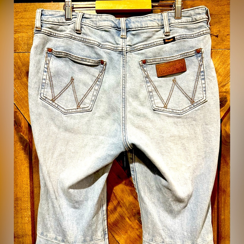 Wrangler Light Blue High-Waist Flare Jeans - Picture 10 of 16